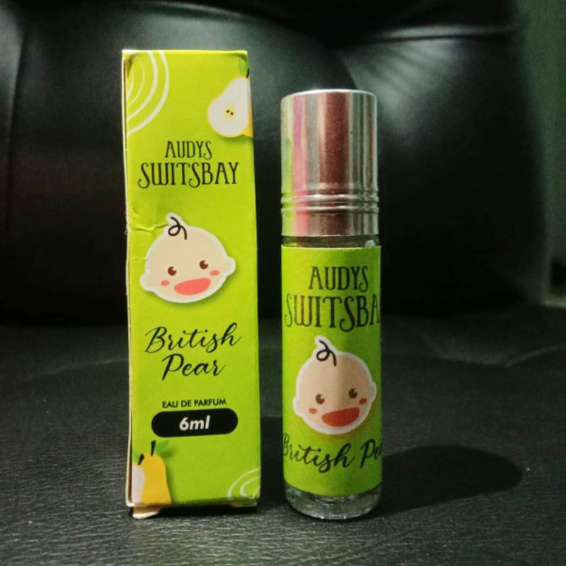 Parfum Roll On Switsbaby British Pear 6ml Original Free Alkohol