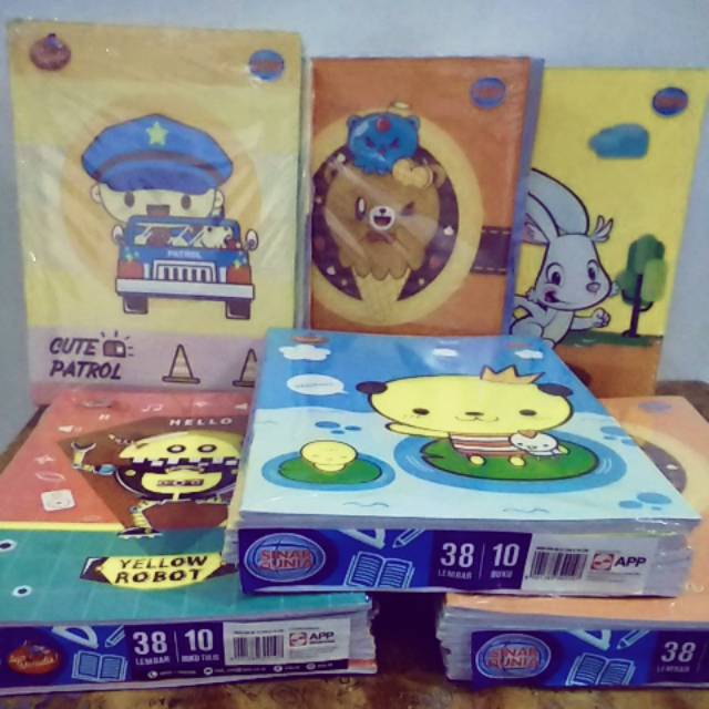 

Buku tulis Sidu 38 lembar