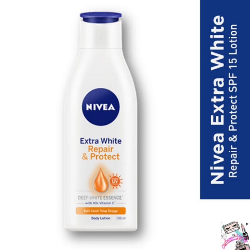 ☃Cutezz_Ching1☃Nivea Extra White Repair &amp; Protect SPF 15