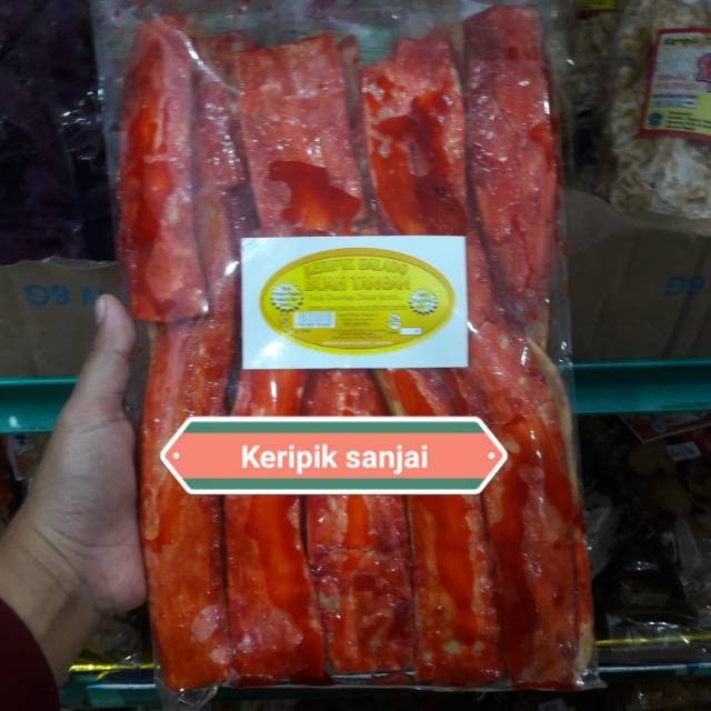 

KERIPIK SANJAI ASLI KHAS, 250GRM