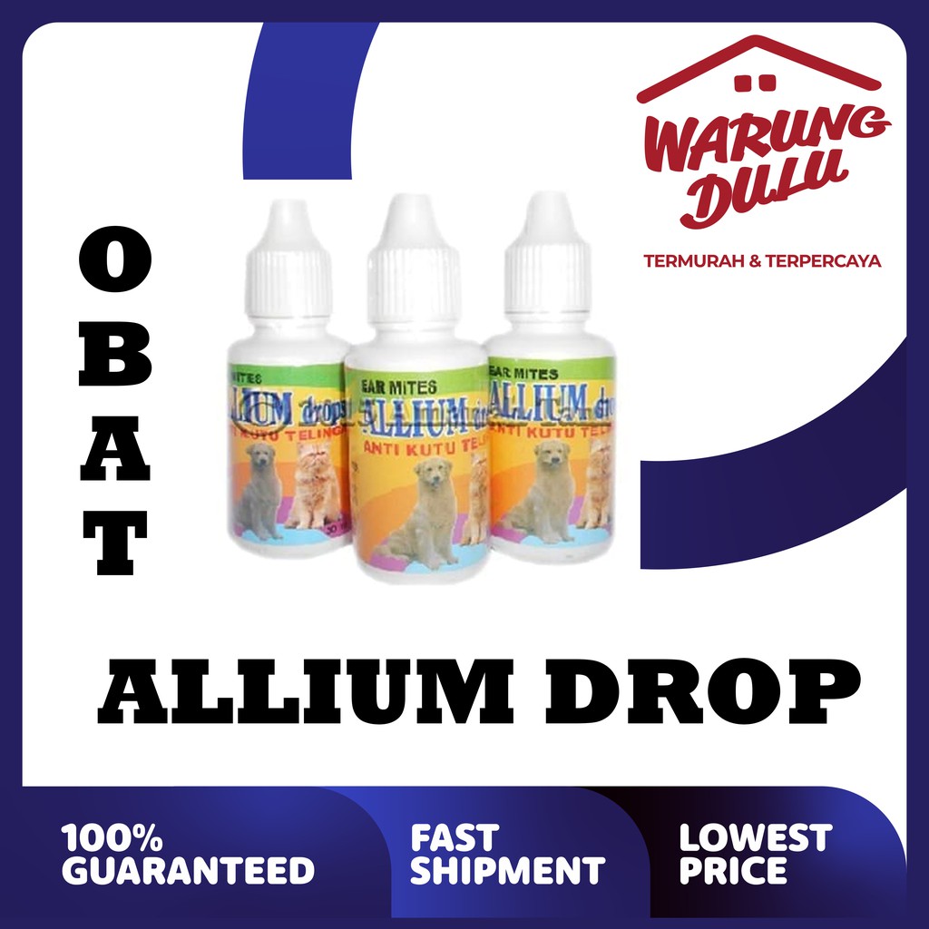 ALLIUM DROP 30ML OBAT KUTU TELINGA