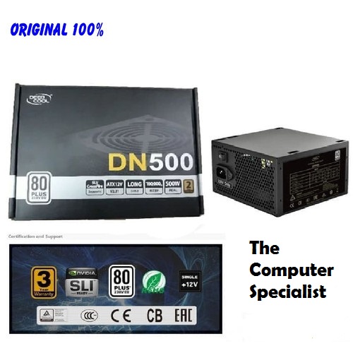 Power Supply Deepcool DN500 ATX 500W 80plus - PSU Deep Cool