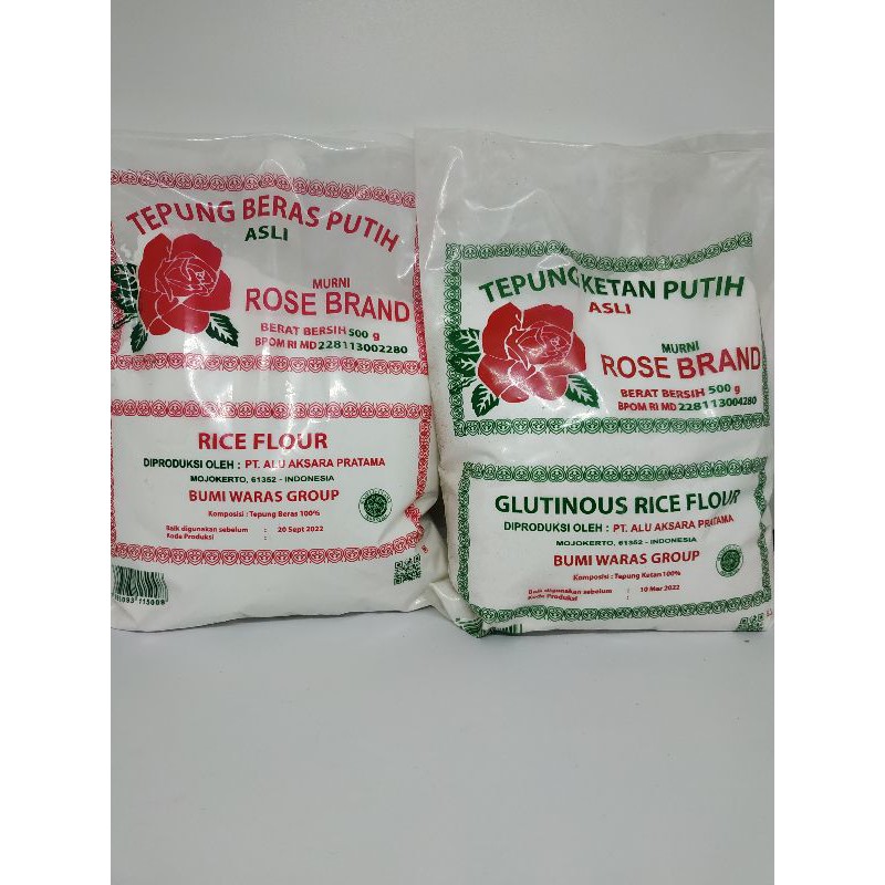 

tepung ketan / tepung beras rose brand 500gr