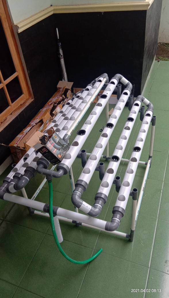 Dft 2 Dim Sora - Paket Instalasi Hidroponik 72 Lubang