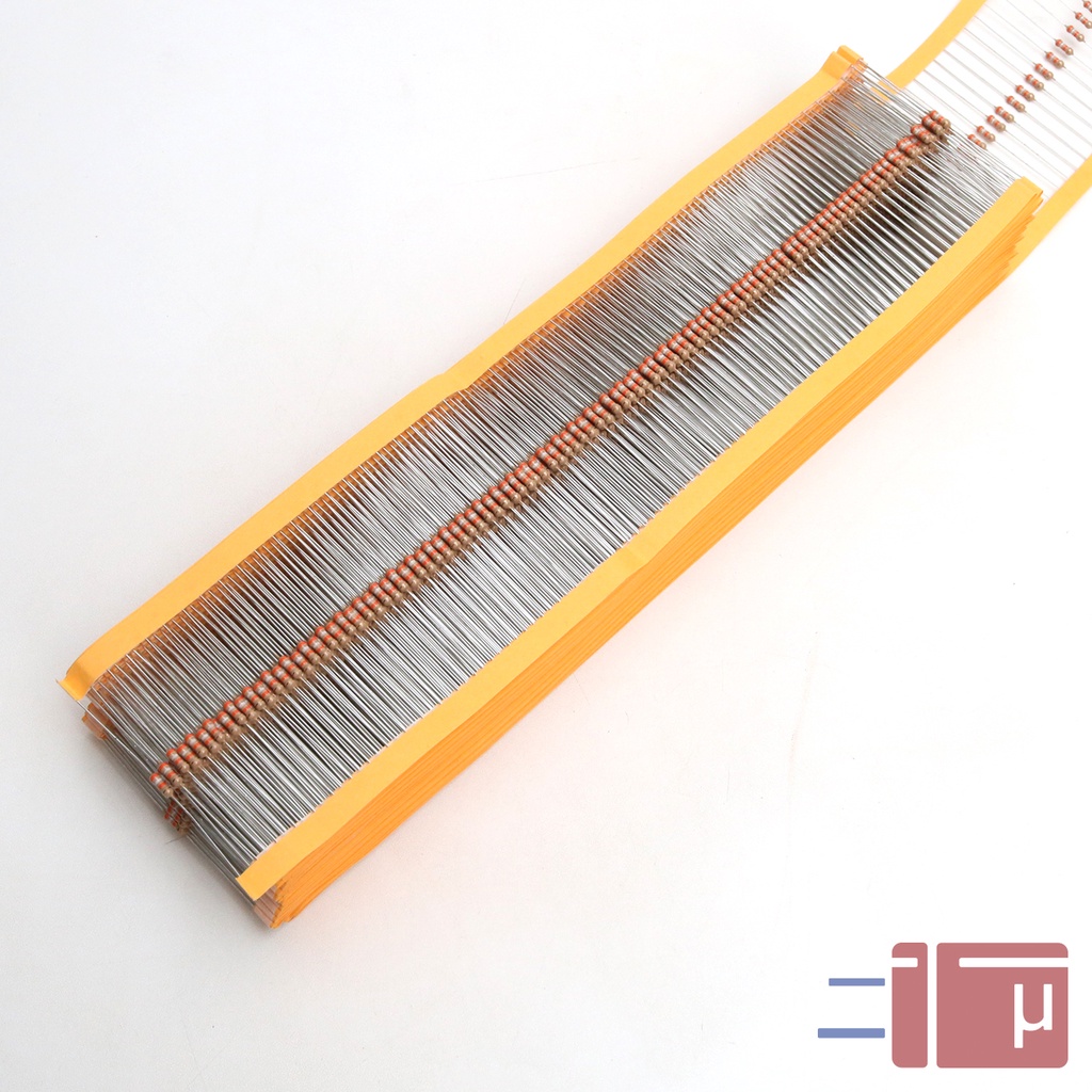 X10 Resistor 39K 1/4W Karbon 5% Taiwan Kaki Tembaga