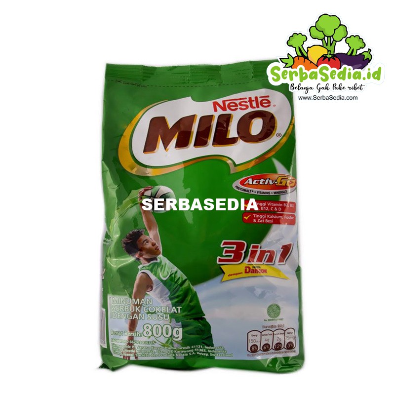 

MILO 3 IN 1 20 X 35 GR