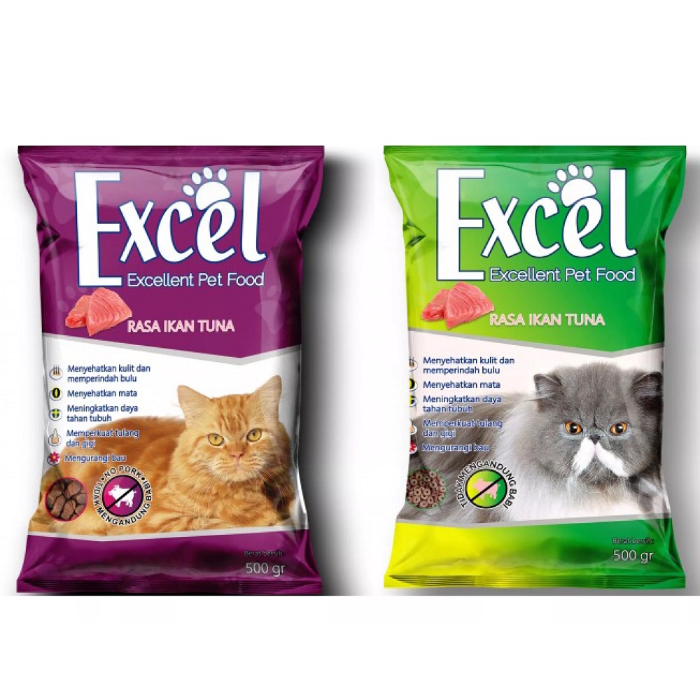 Makanan Kucing EXCEL 500 Gr