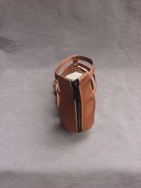 Emye GL07 Sandal Slop Gladiator Tali Wanita Pengikat Zipper Mewah Elegan Murah 2021-6