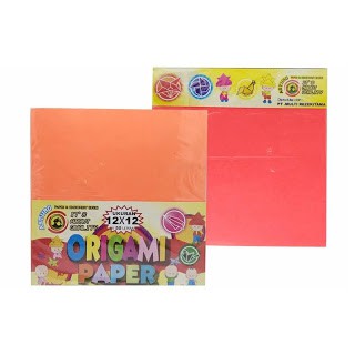 

Origami Kertas Lipat Asturo ukuran 12 x12cm 1 pak ( 50 lembar)