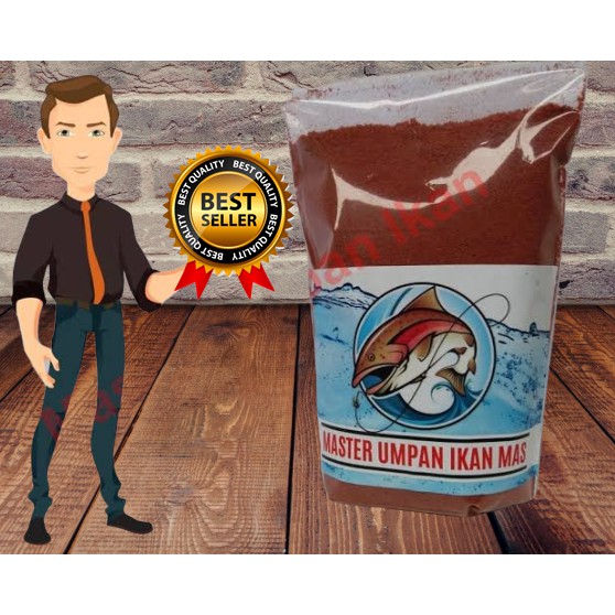 Umpan Pelet Serbuk Ikan Mas Siap Pakai
