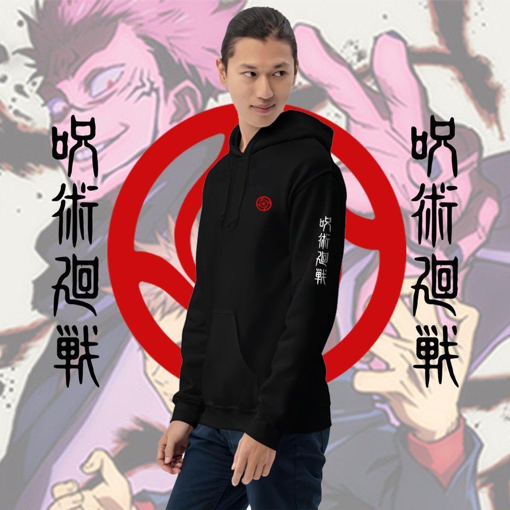 Jaket Sweater Hoodie Jujutsu Kaisen Pria Wanita Terbaru Terlaris