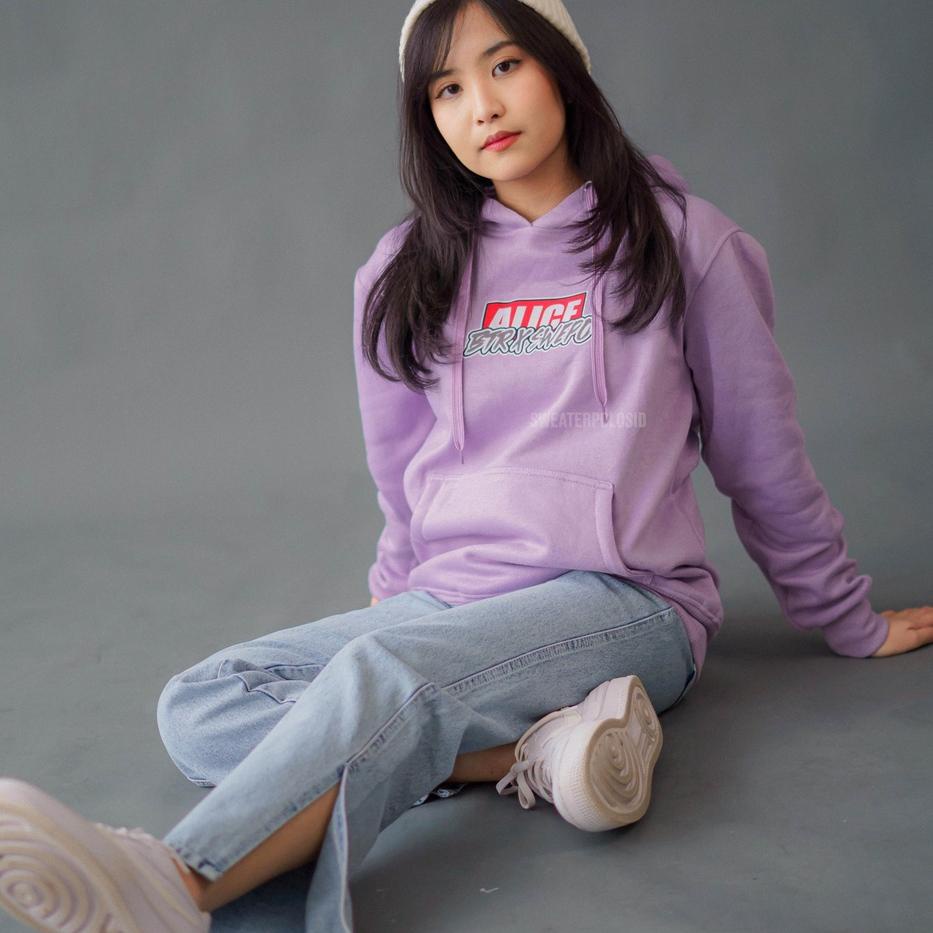 (NEW STOCK) SWEATERPOLOSID x BTR — Hoodie Jumper X Alice 002 Size M-XXL