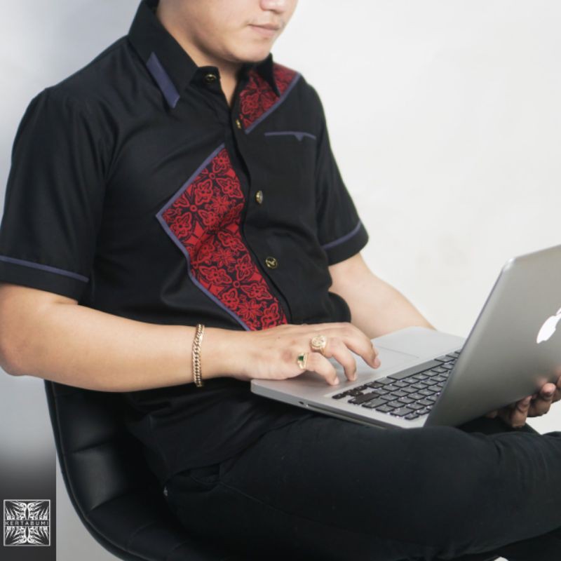 KERTABUMI BATIK BLACK NEIL ORIGINAL