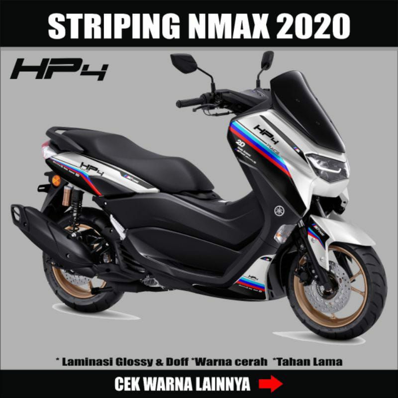 Stiker Striping Motor NMAX New / Decal Stiker Yamaha NMAX 2020 / Stiker Semi full NMAX New 2020