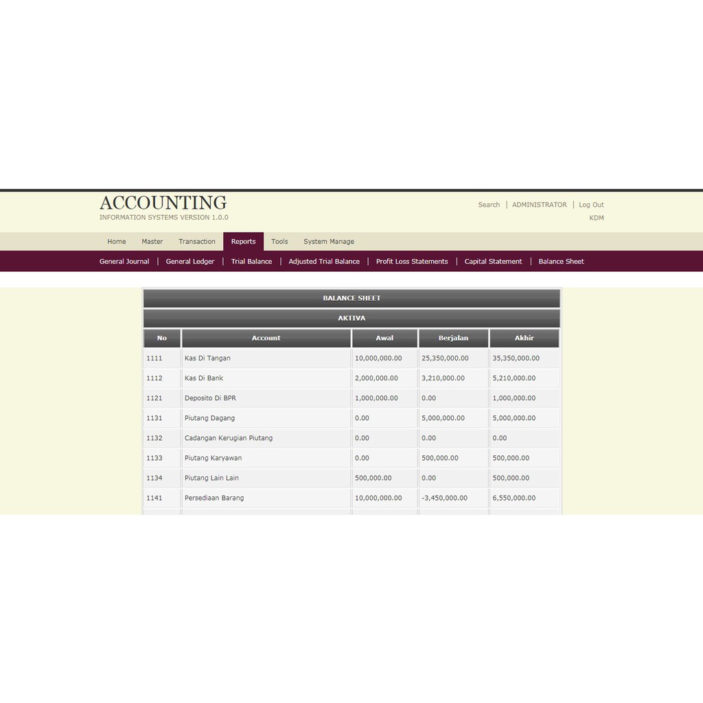 Accounting Basic Software Harga Terjangkau
