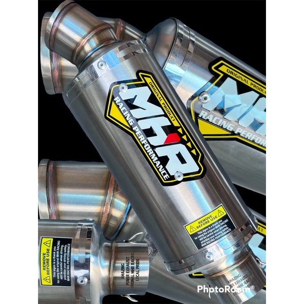 Silincer Trioval Pendek MHR RACING PERFORMANCE silincer only