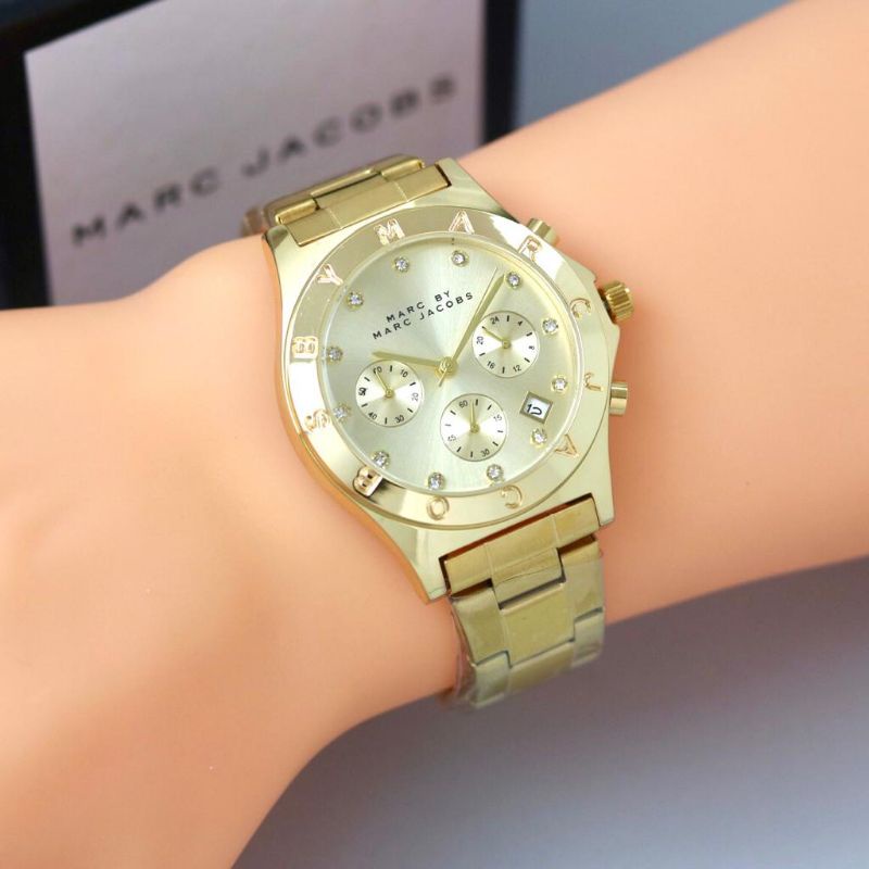 Jam Tangan Marc.J Stainliss Steel Jam Tangan Analog Pria Wanita