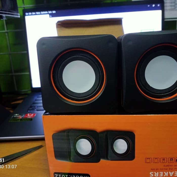spekaer mini usb untuk laptop dan pc computer