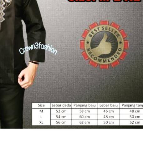 ✸ Baju Koko Taqwa Bordir / Koko Katun ▼