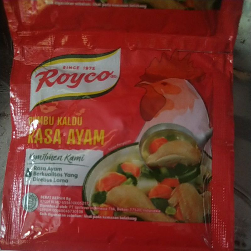 

Royco Ayam sachet ( 1 renceng 12 pcs )