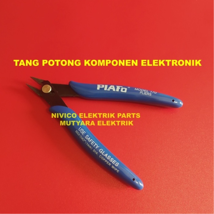 PLATO Gunting Coil / Tang Potong Kawat Kabel / Cutter Wire Nipper tank