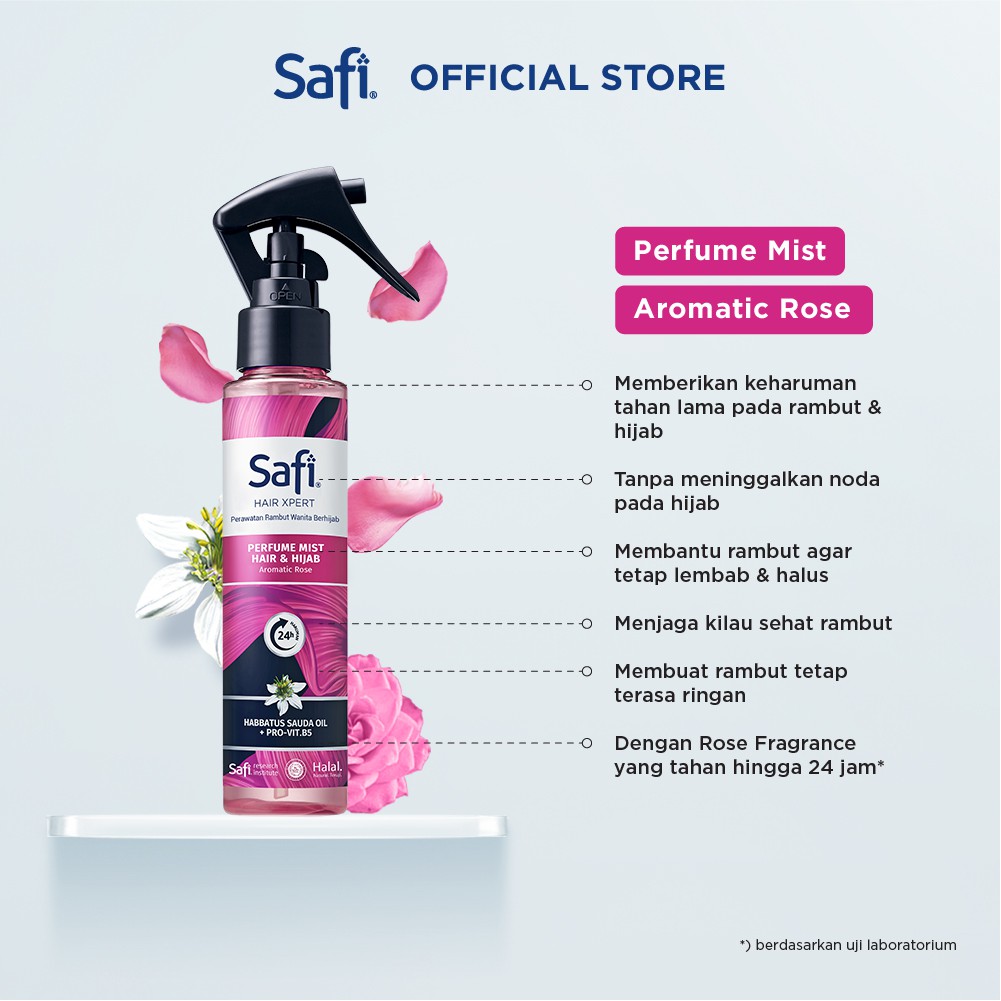 SAFI HAIR XPERT PERFUME MIST HAIR &amp; HIJAB - 100ML