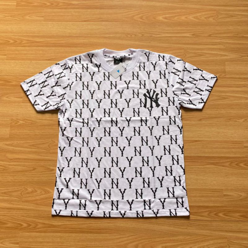 TSHIRT KAOS MAJOR LEAGUE BASEBALL NEW YORK YANKEES WHITE