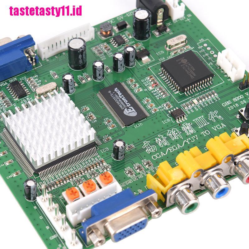 【TTID】Arcade Game RGB/CGA/EGA/YUV to VGA HD Video Converter Board HD9800/GBS820