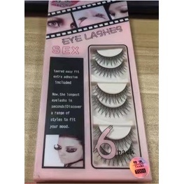 Mysterygirl - Bulumata Ready Bulu Mata Palsu Good Quality 6Pair in1 Set  / Fake Eyelash Women Fashion Import