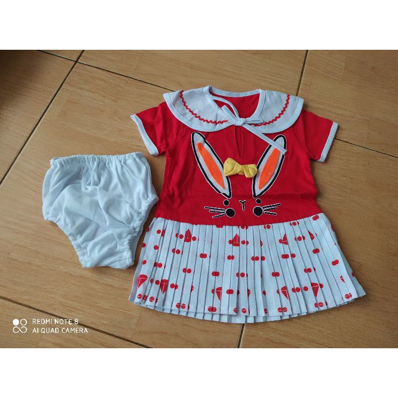 Dress Bayi Anak perempuan 3 - 6 Bulan