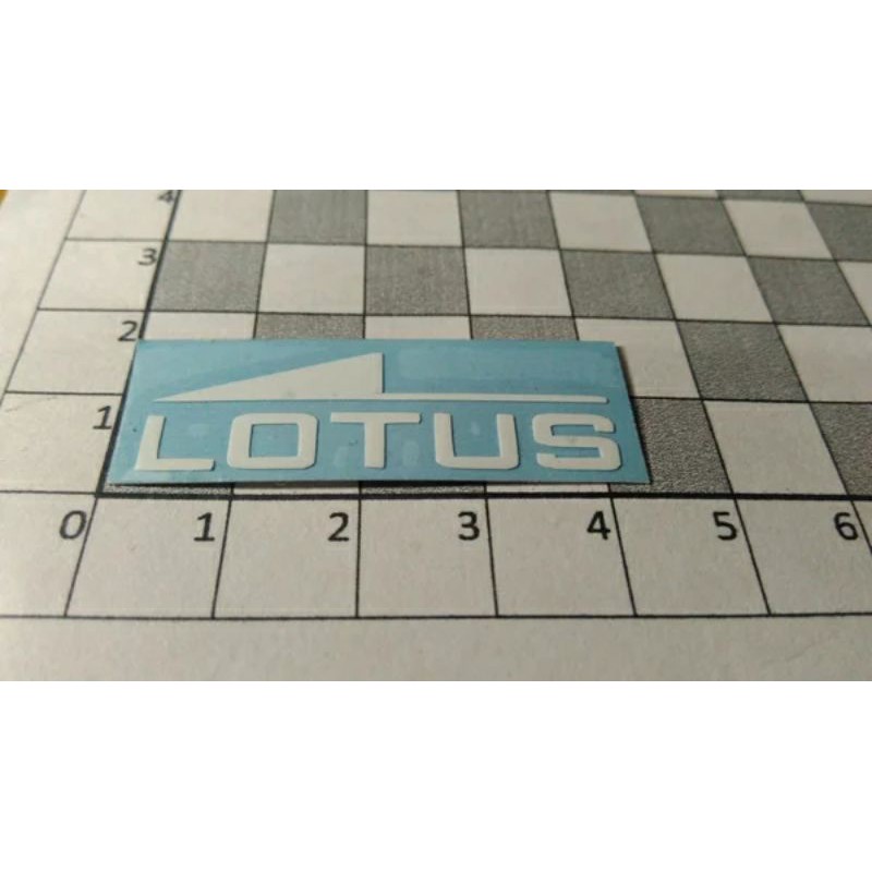 stiker visor LOTUS marquez