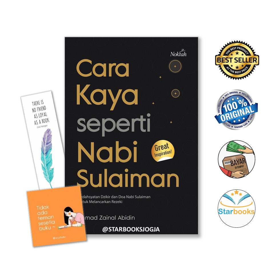ORI BUKU CARA KAYA SEPERTI NABI SULAIMAN (AGAMA) AHMAD Z.A - NOKTAH