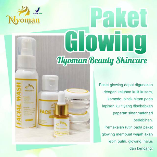 Paket glowing nyoman skincare