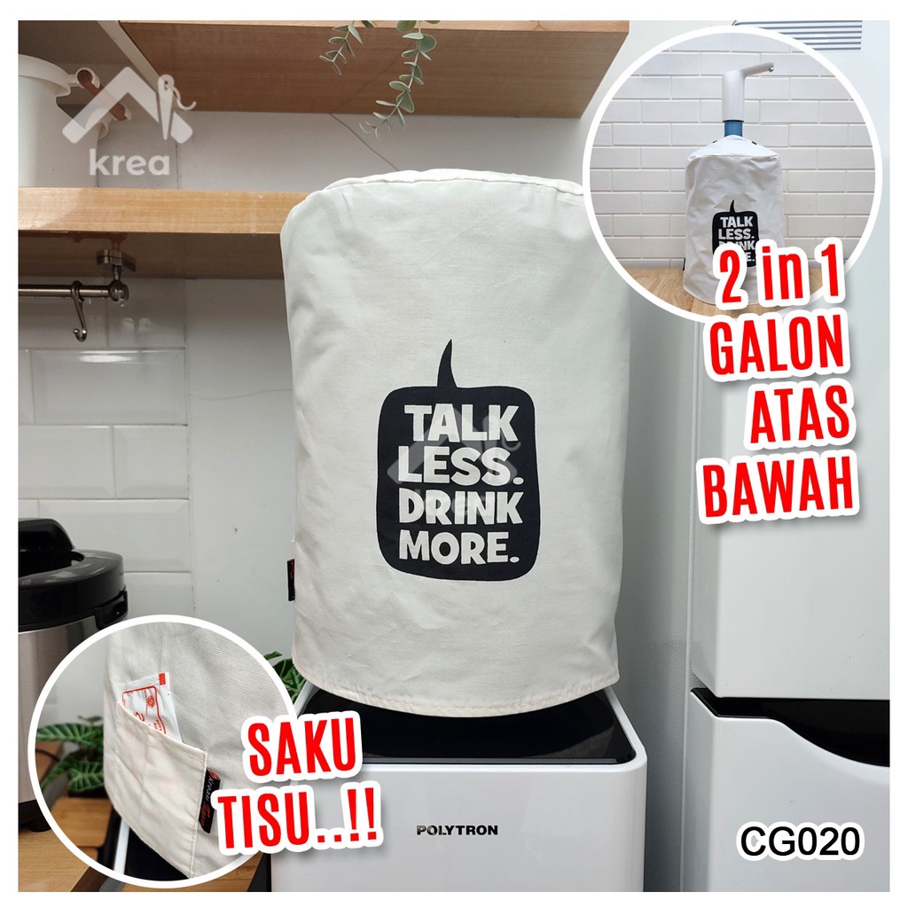 COVER GALON BLACU TALK LASE DRINK MORECG020