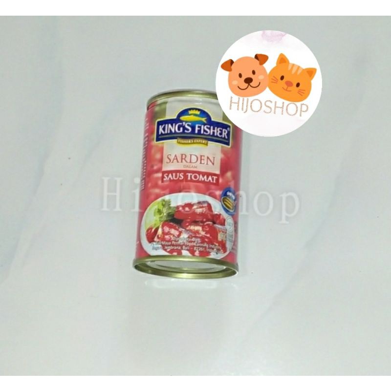 

King's Fisher Sardine Saus Tomat 80g Makanan Siap Saji