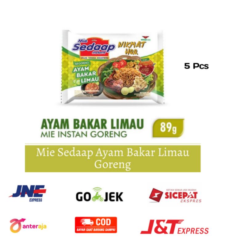 

Mie Sedaap Ayam Bakar Limau 5 Pcs