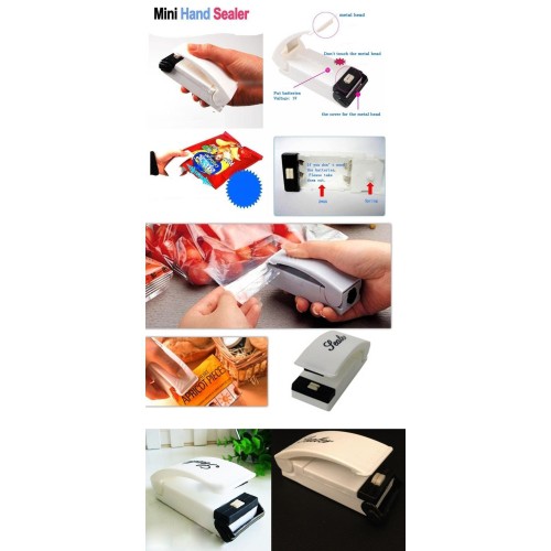 Super Handy Sealer / Hand Sealer Mini Perekat Plastik makanan