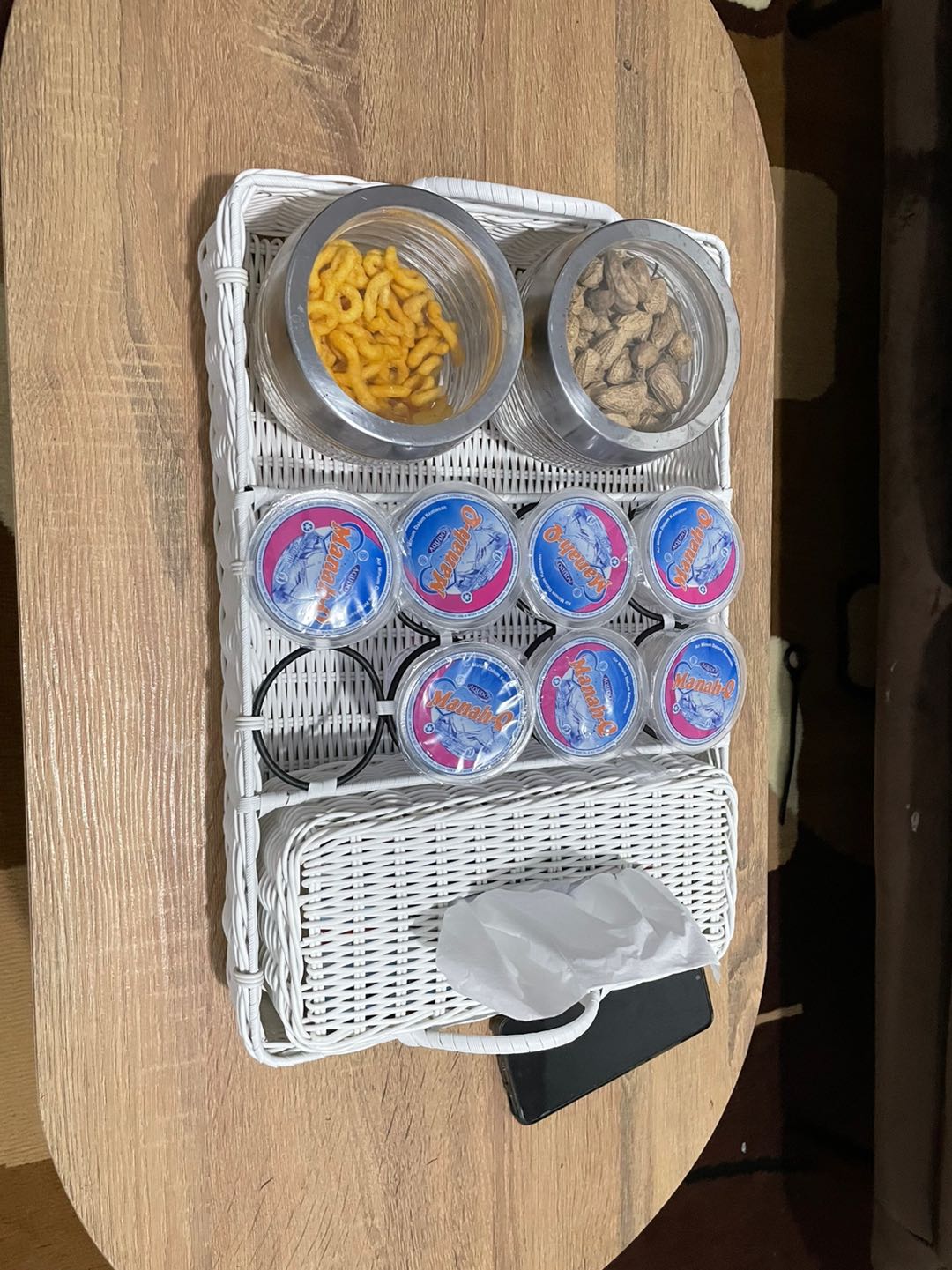 Tempat Aqua+tisu+toples