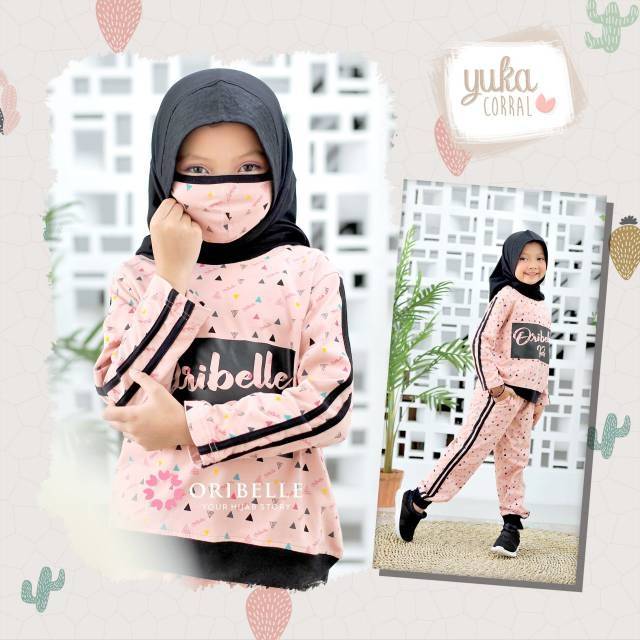 Stelan muslim  anak YUKA by Oribelle Kids