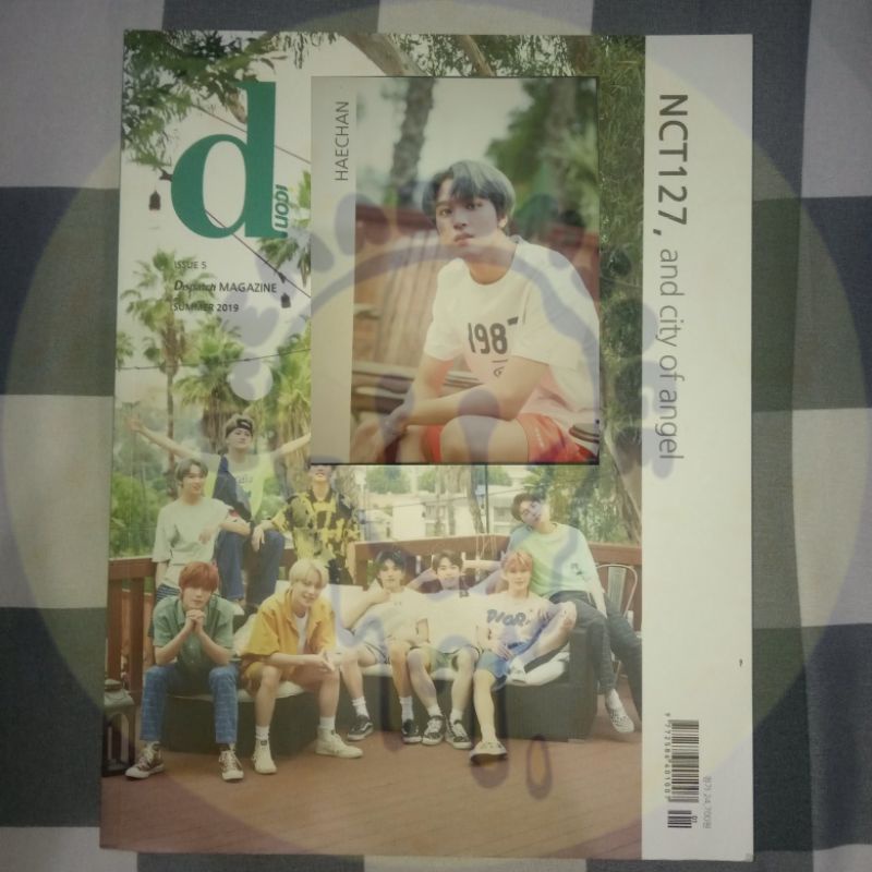 majalah dicon nct 127 haechan ver only magazine