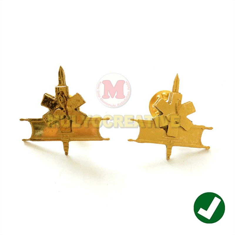 Lencana Pin Pramuka - Lencana Atribut Pramuka Bahan Ful Logam Murah