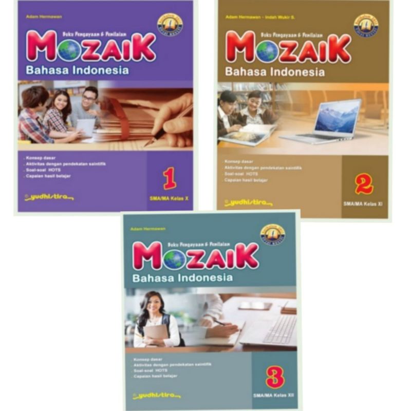 Jual Mozaik Bahasa Indonesia SMA Kelas X XI XII Kurikulum 2013 ...