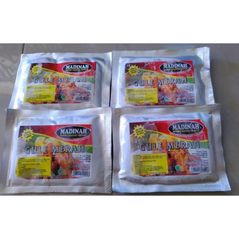 

GULE MERAH Daging/ayam 125 gr