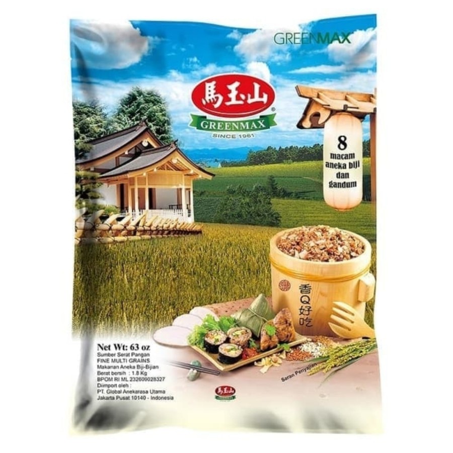 

Greenmax Fine Multi Grains Rice 1,5kg | Beras Biji-bijian