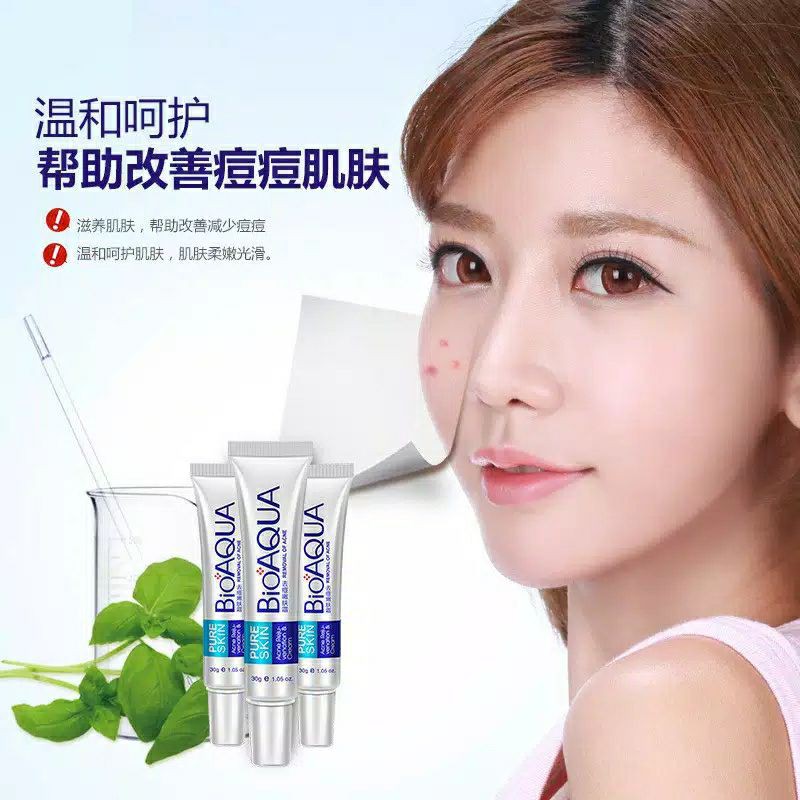 Bioaqua Pure Skin Removal Acne ( Obat Jerawat Bioaqua )