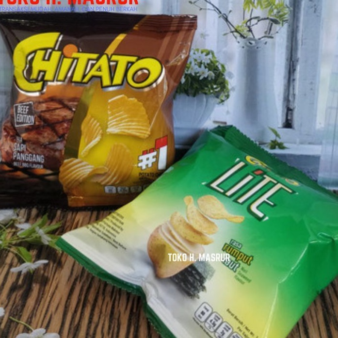 

Chitato Sapi Panggang 15gr | Chitato Lite Rumput Laut 14gr