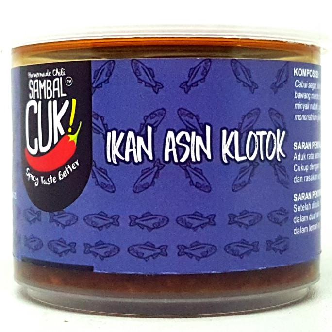 

;&;&;&;&] CUK SAMBAL IKAN ASIN KLOTOK 140gr | COK SAMBEL ASLI TRADISIONAL