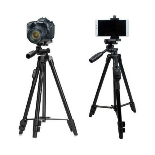 TRIPOD YUNTENG VCT 5208 Tripod Mini Tripod Kamera Standing Hp Tripod Bluetooth Tongsing Hp