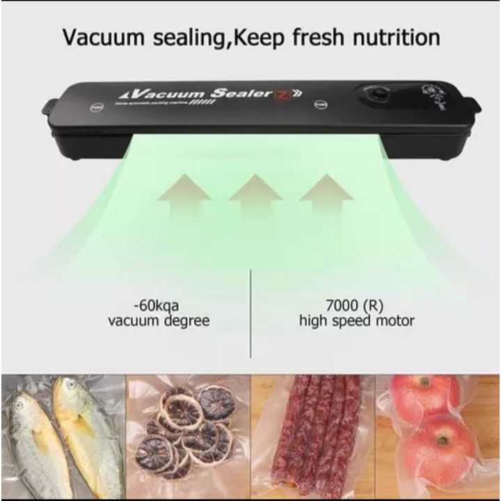 Mesin Vaccum Sealer Makanan - Plastik Vaccum Sealer High Quality Free Bublewrap