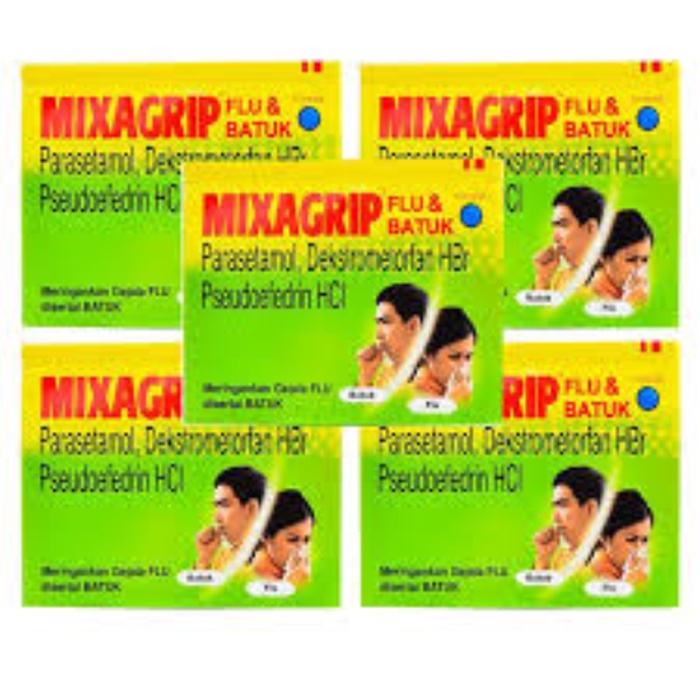 Promo MIXAGRIP FLU &amp; BATUK 3 STRIP 12 TABLET